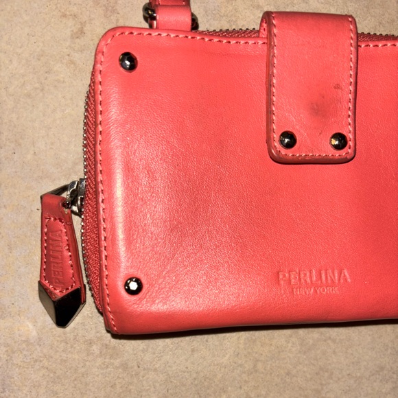 Perlina Coral Crossbody Bag - Picture 2 of 5
